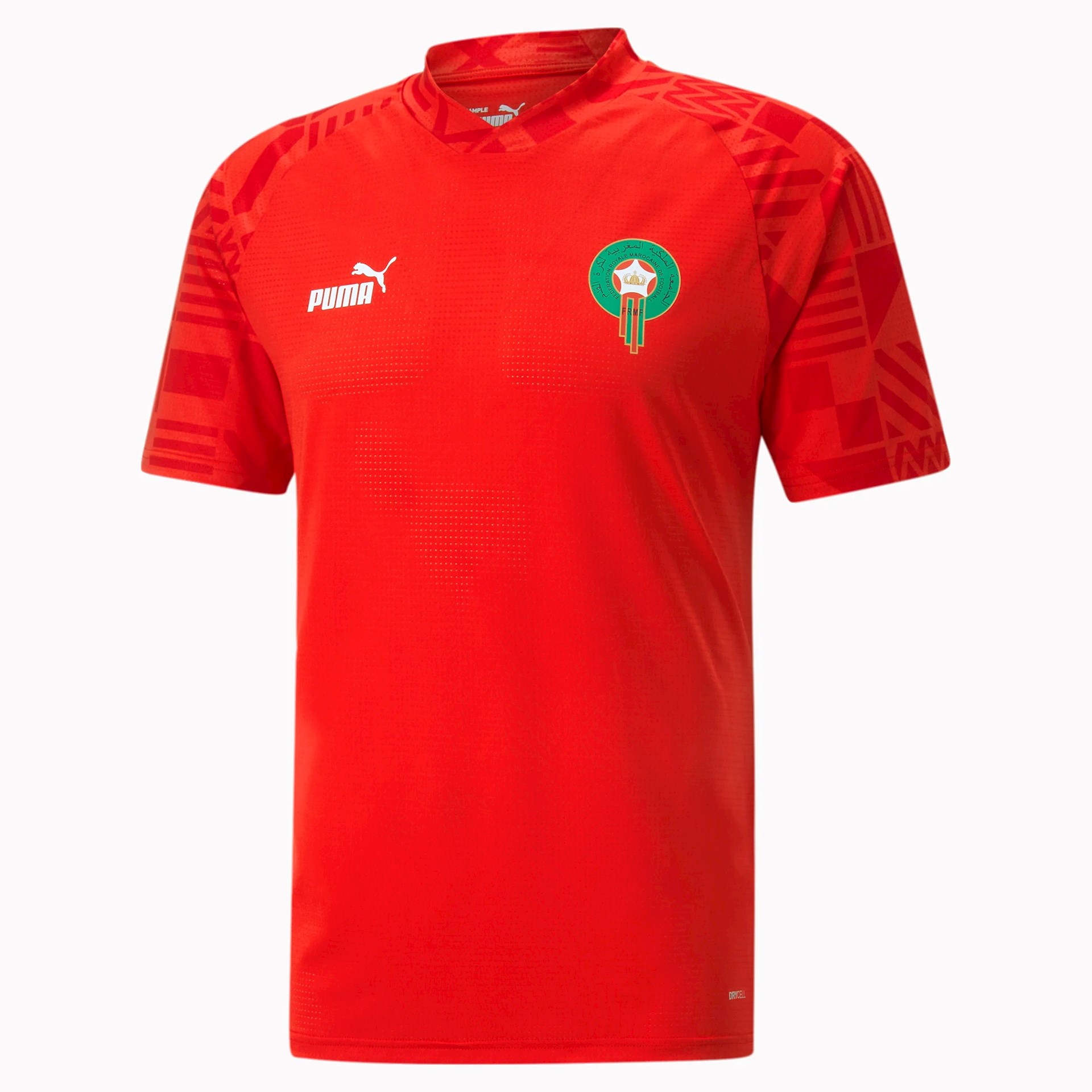 Maroc maillot pre match