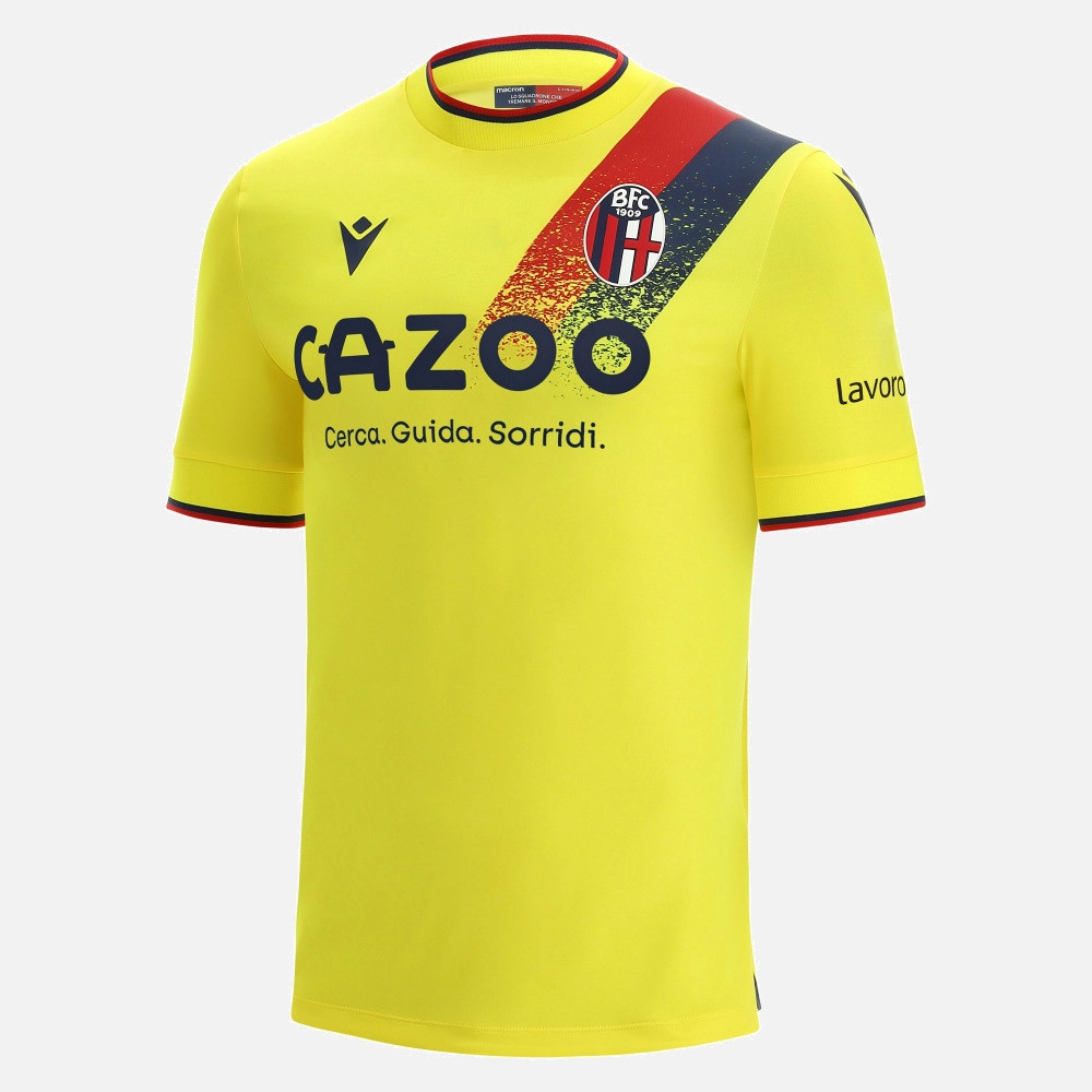 Bologna Troisieme Maillot 2022 2023 Maillots Football