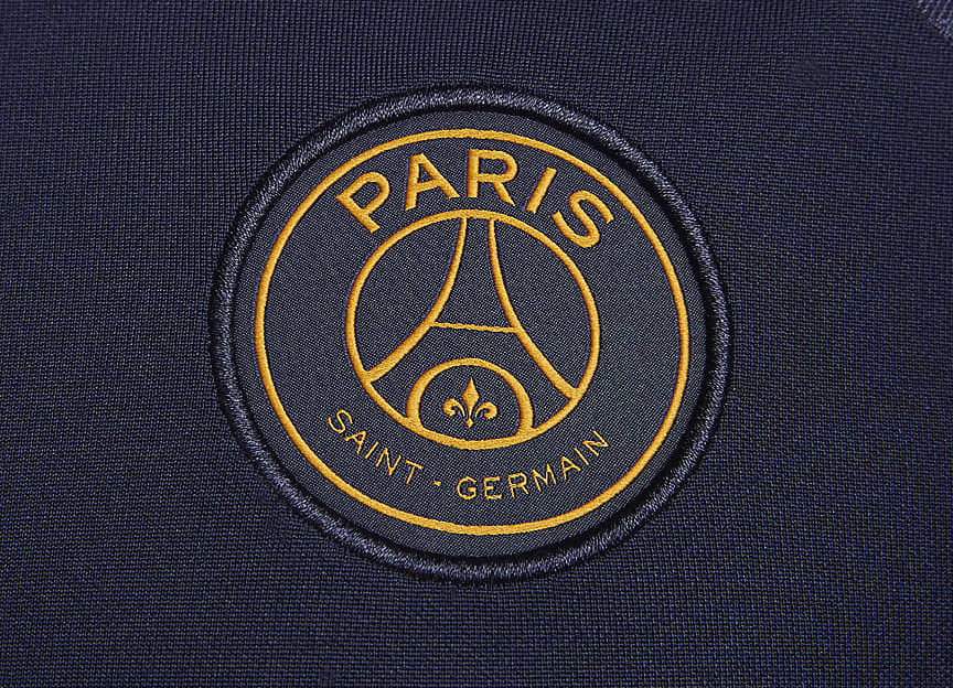 Nike Paris Saint-Germain Strike Maillot d'Entraînement 2023-2024 Enfants  Blanc Bleu Foncé Or 