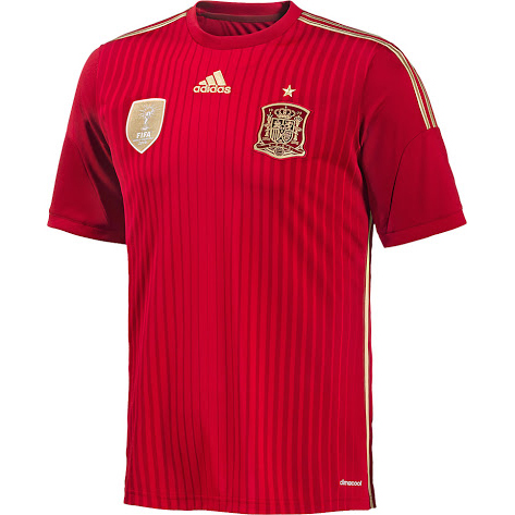 Maillot Espagne 2014 football