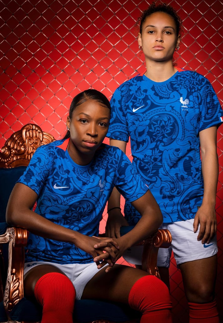 Maillots de football de l'équipe de France féminine 2022-2023